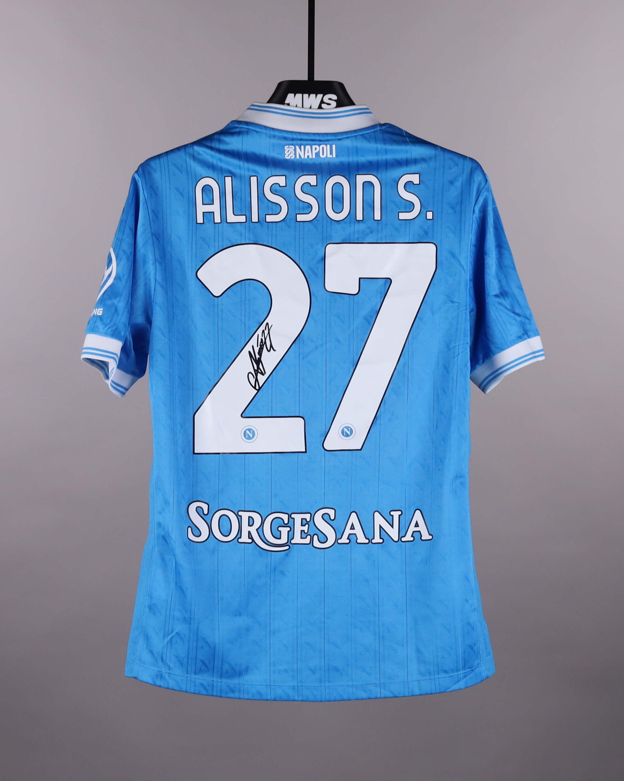 Alisson Santos | SSC Napoli - Cremonese | MatchWornShirt