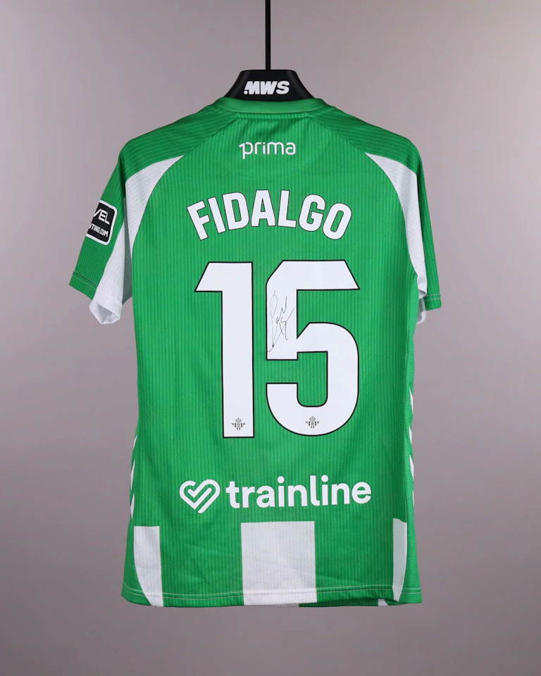 来自Real Betis的Álvaro Fidalgo球衣