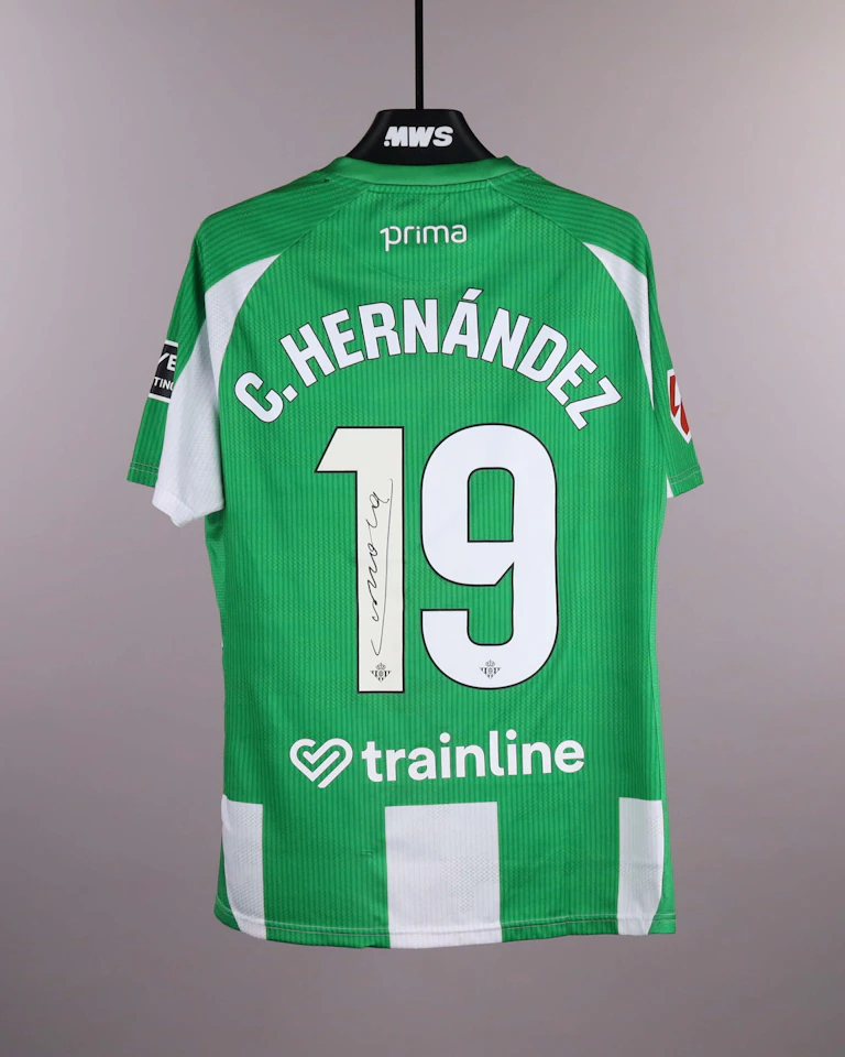 来自Real Betis的Camilo Hernández球衣