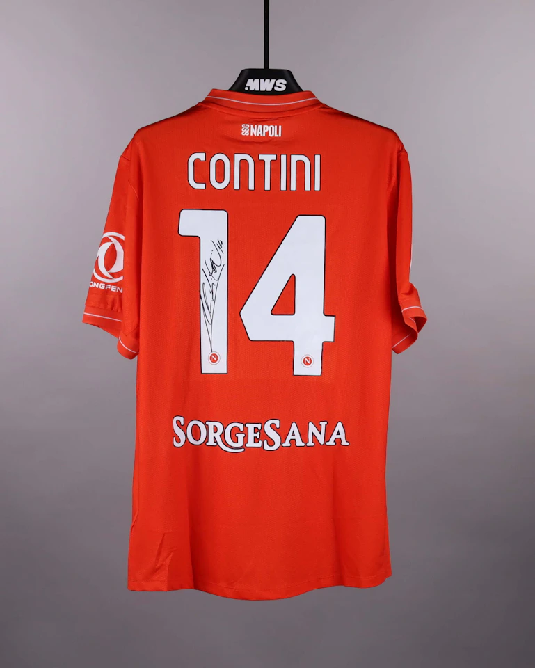 Nikita Contini Baranovsky SSC Napoli jersey