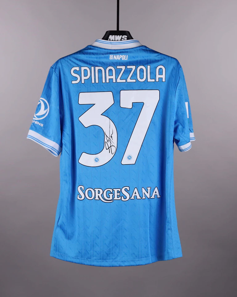 Leonardo Spinazzola SSC Napoli camisa.