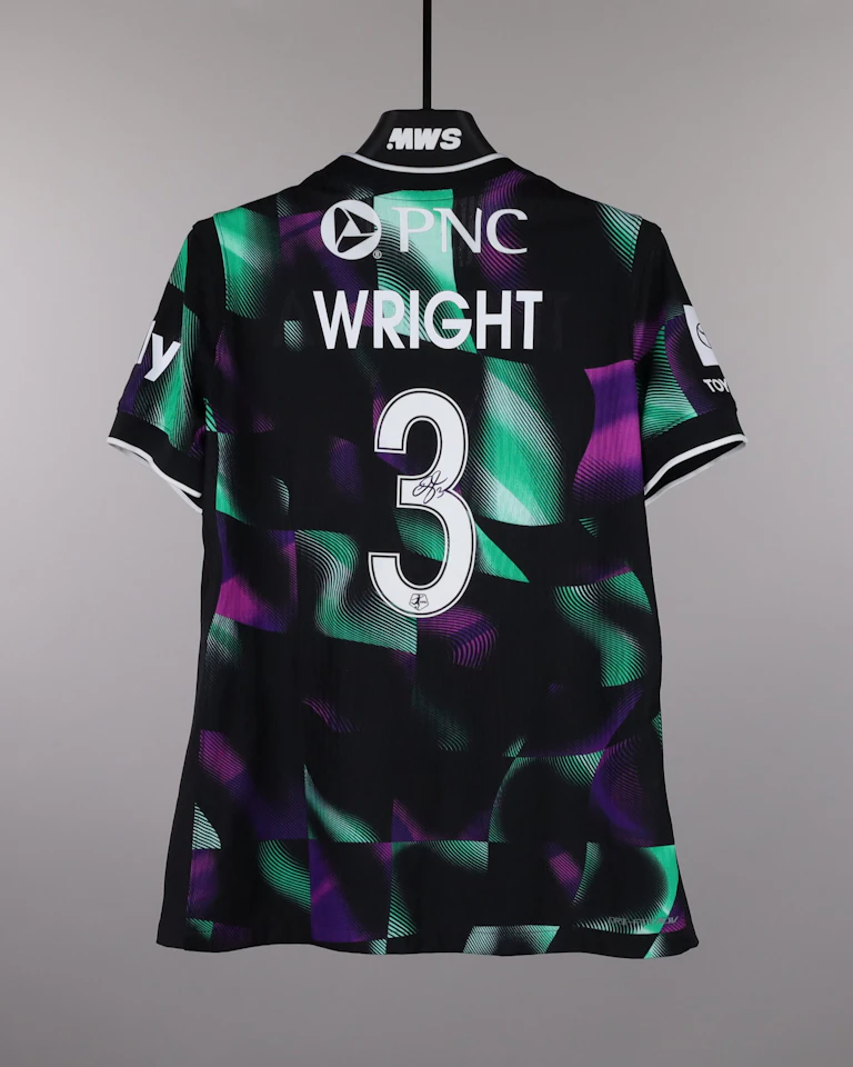 Arin Wright Racing Louisville FC jersey