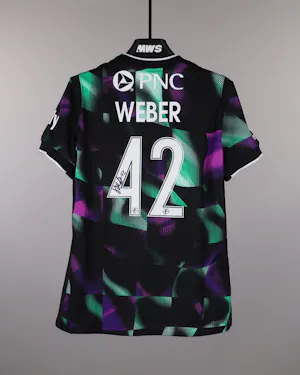 Sarah Weber Racing Louisville FC jersey
