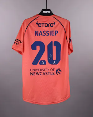 Alex Nassiep Newcastle Jets jersey