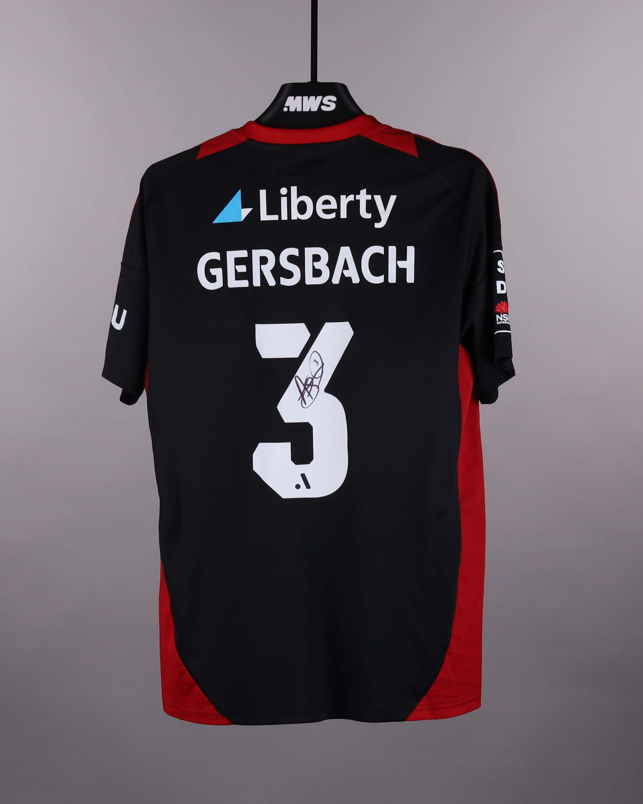 Alex Gersbach Western Sydney Wanderers jersey