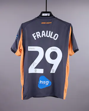 来自Derby County的Oscar Fraulo球衣