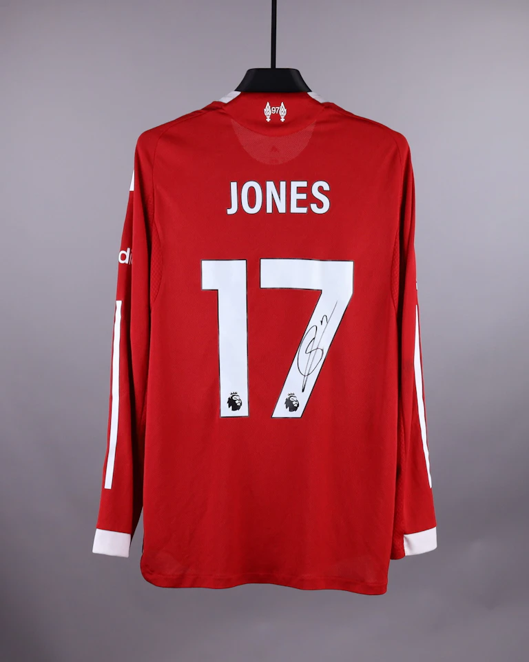 Curtis Jones Liverpool jersey
