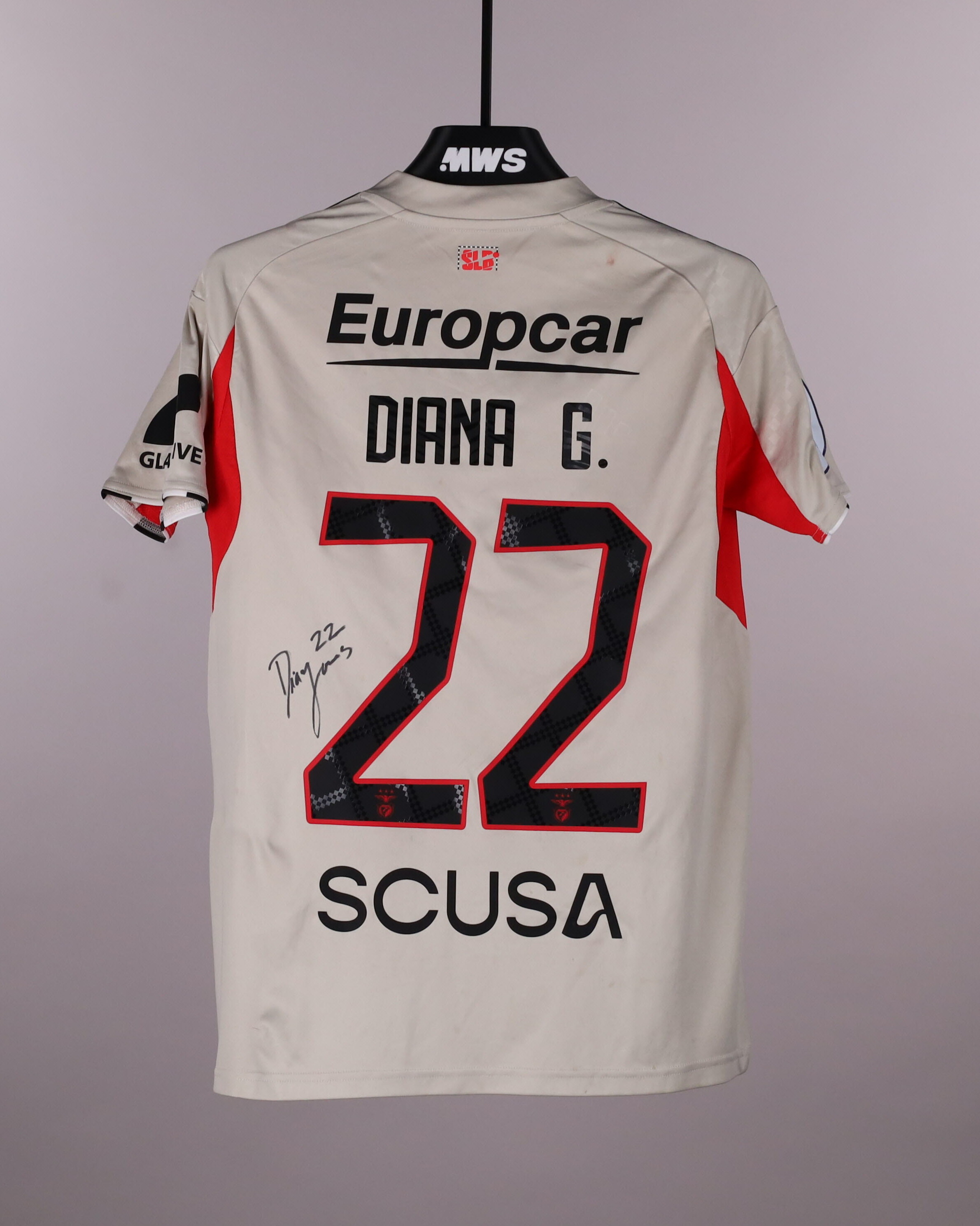 Diana Catarina Ribeiro Gomes SL Benfica W jersey