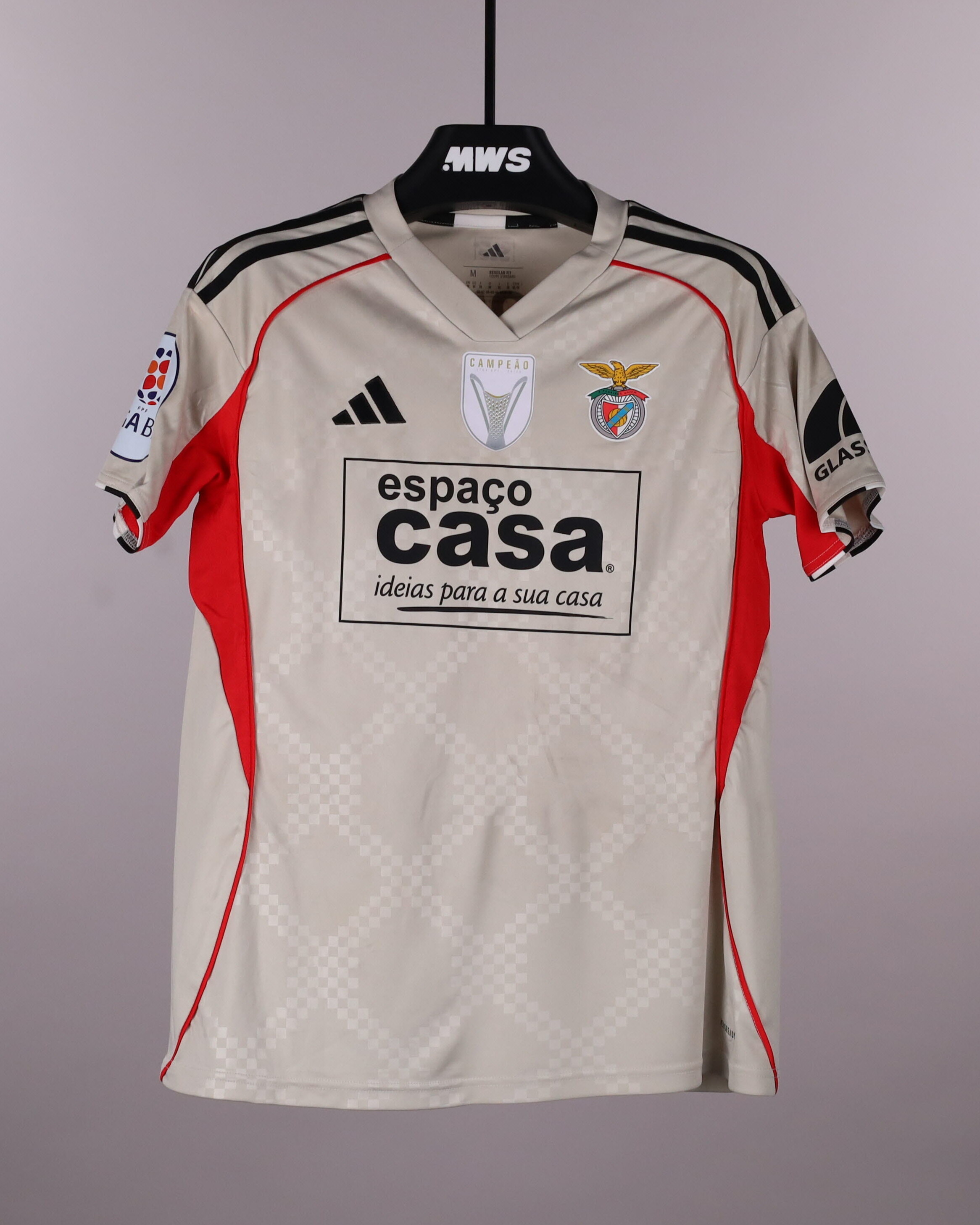 サッカーユニフォーム SL Benfica W Official SL Benfica W Soccer Game-Worn Jerseys Auctions