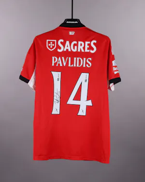 来自SL Benfica的Vangelis Pavlidis球衣