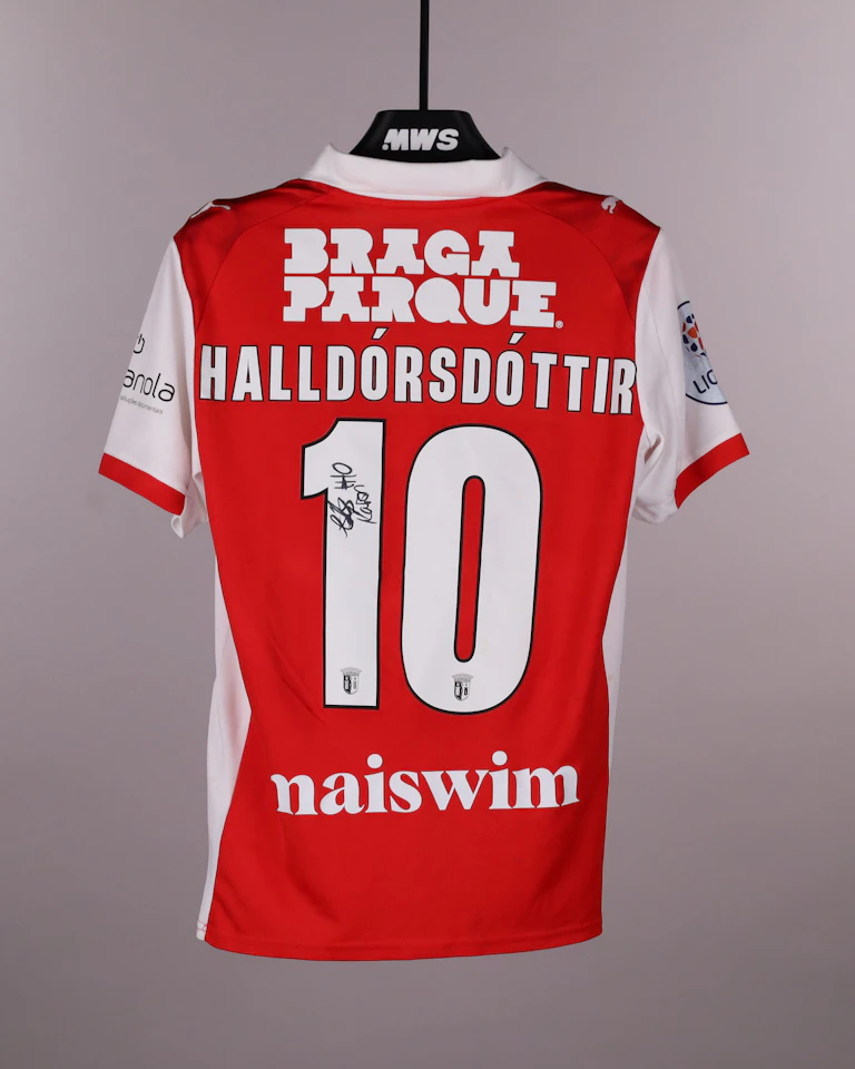 Sporting Braga W-Trikot von Ásdís Karen Halldórsdóttir