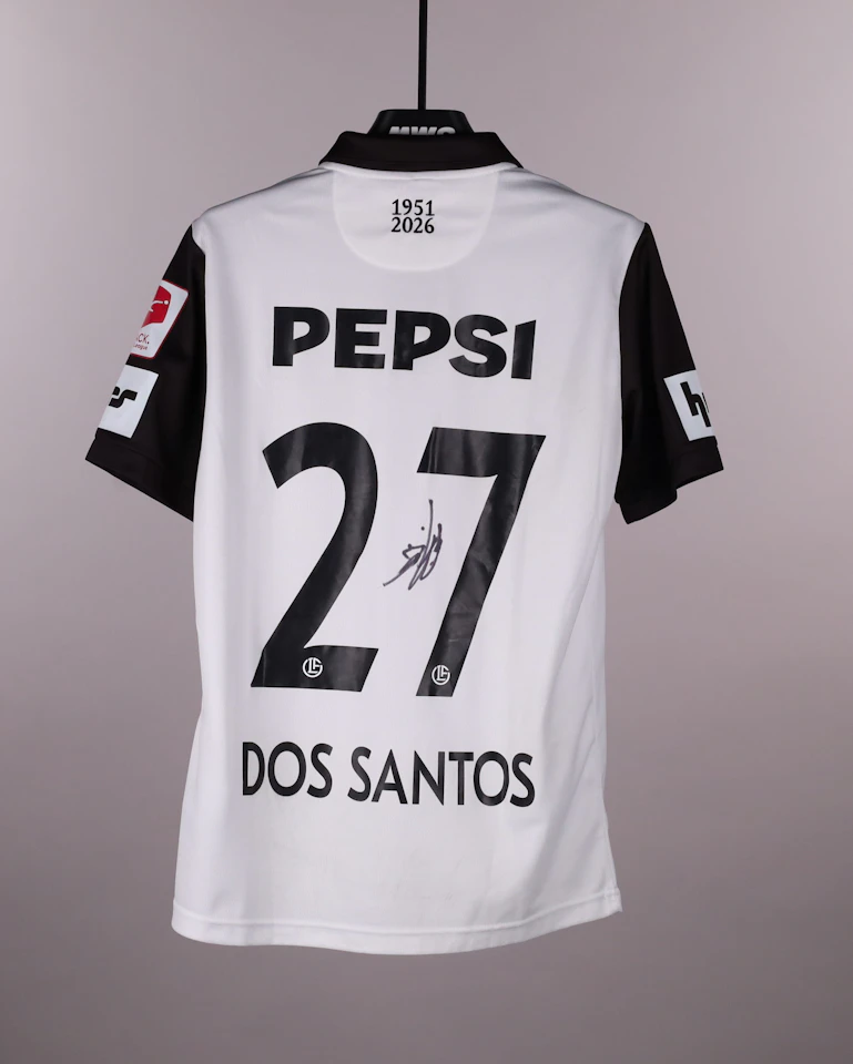 来自FC Lugano的Daniel dos Santos Correia球衣