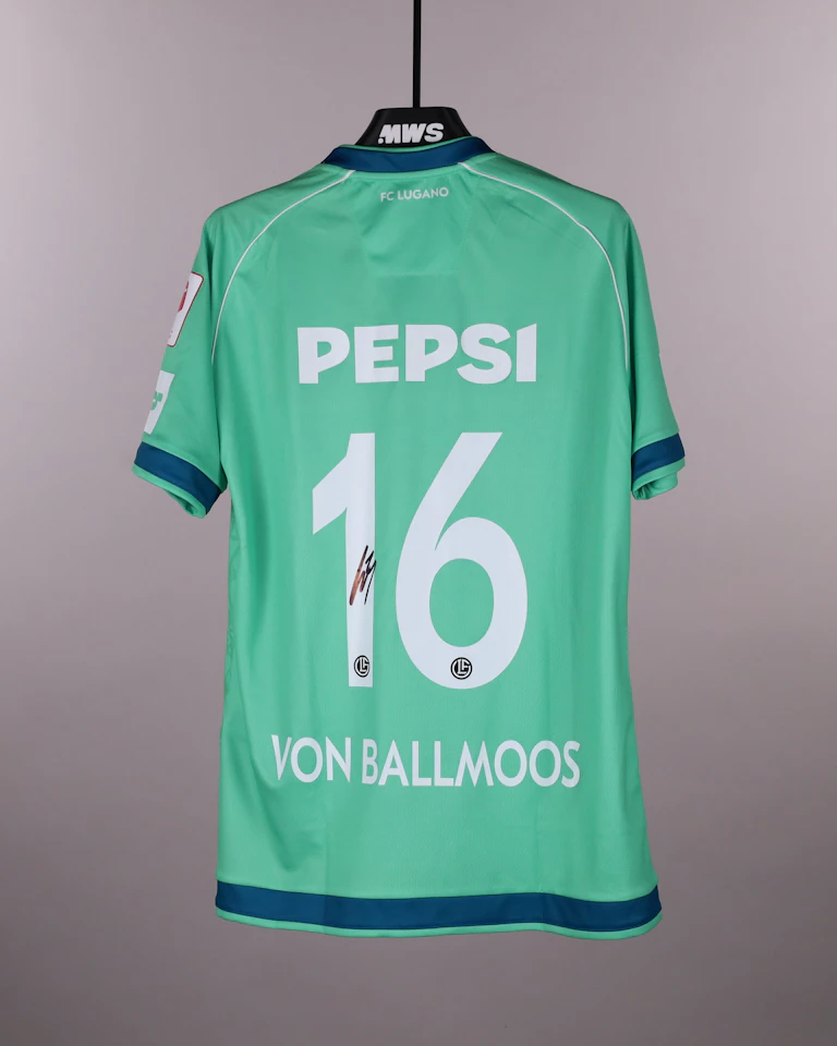 来自FC Lugano的David von Ballmoos球衣
