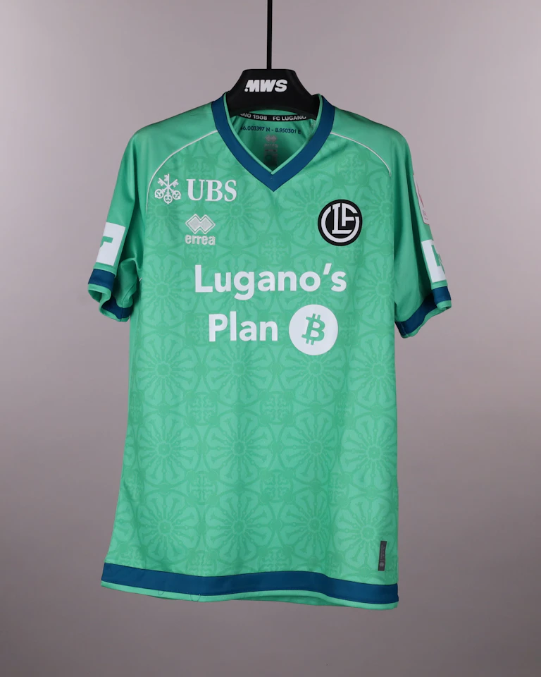 来自FC Lugano的David von Ballmoos球衣