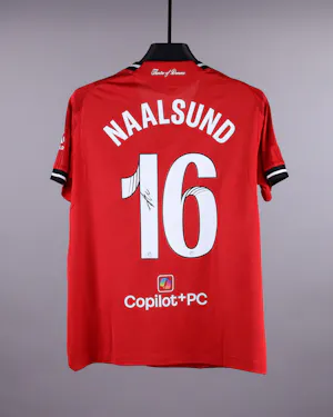 Manchester United 팀의 Lisa Fjeldstad Naalsund 셔츠