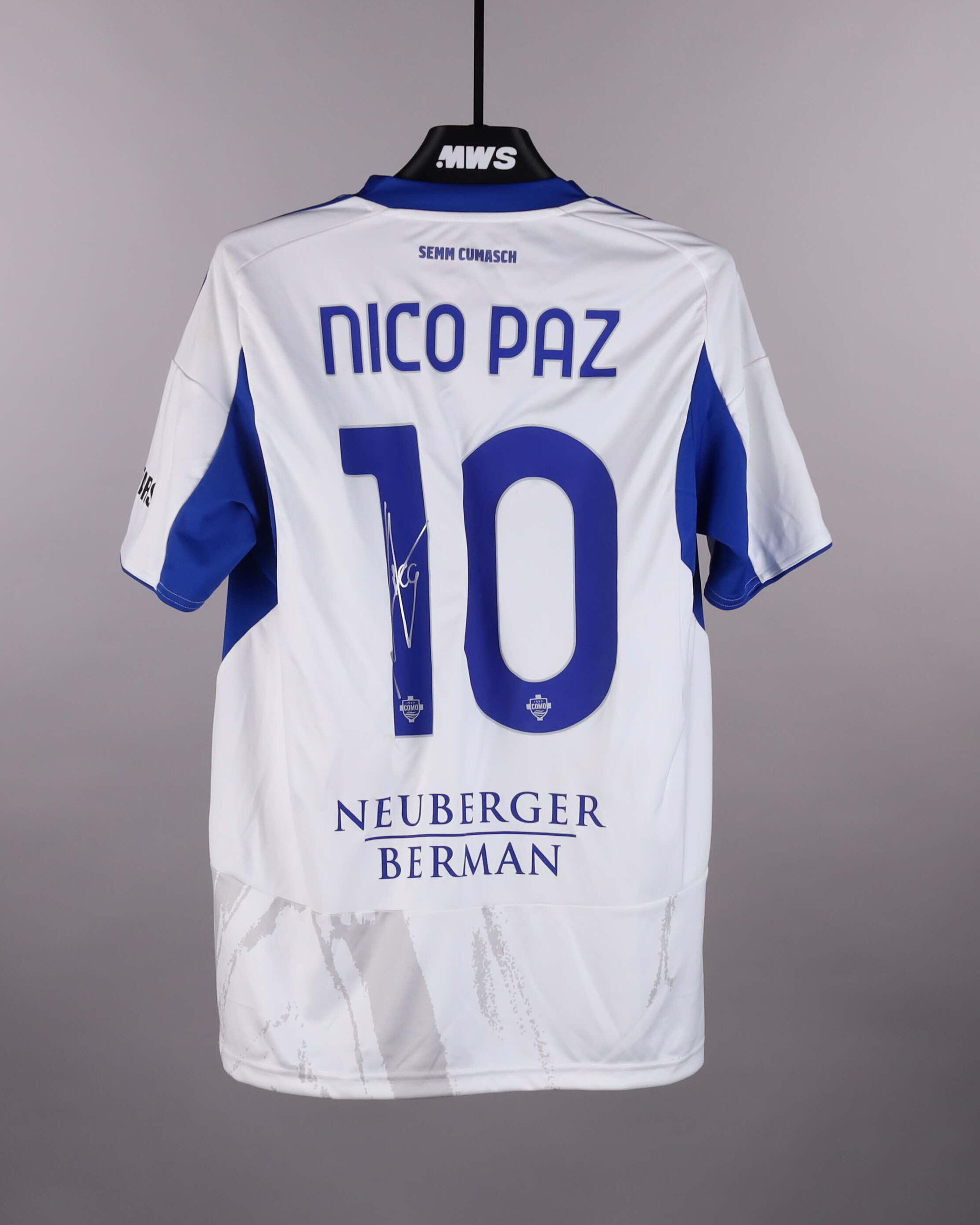 Nico Paz | Genoa CFC - Como 1907 | MatchWornShirt