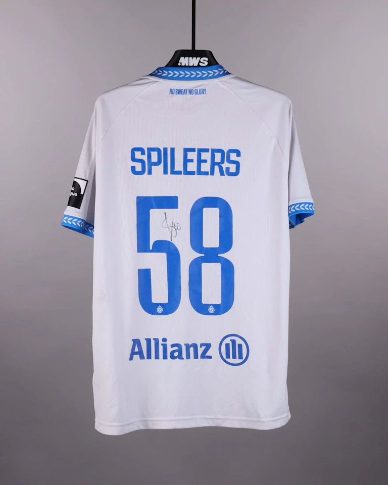 Jorne Spileers Club Brugge camisa.