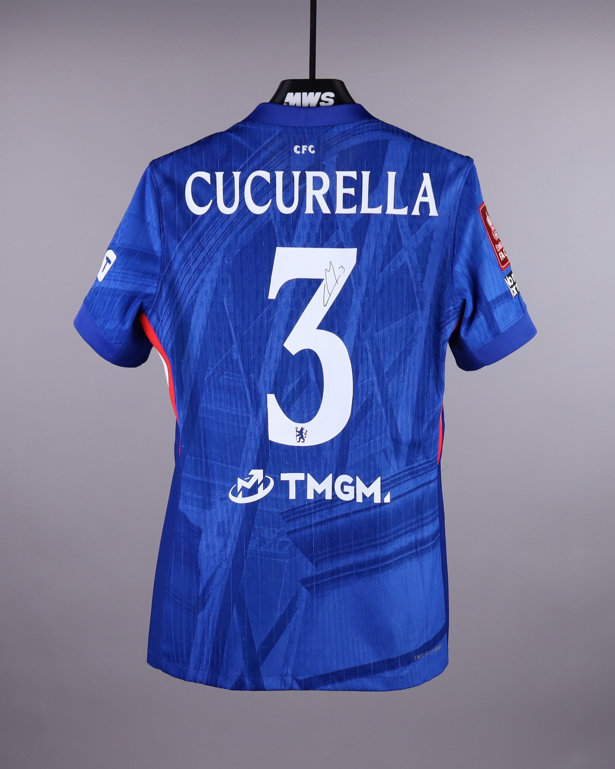 Chelsea FC Cucurella 32 オーセンティックユニフォーム Marc Cucurella | Chelsea - Leeds United | MatchWornShirt