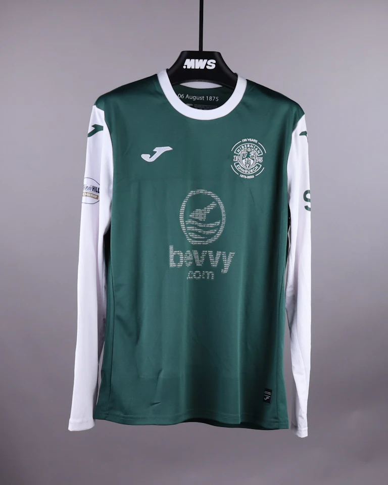Felix Passlack Hibernian jersey