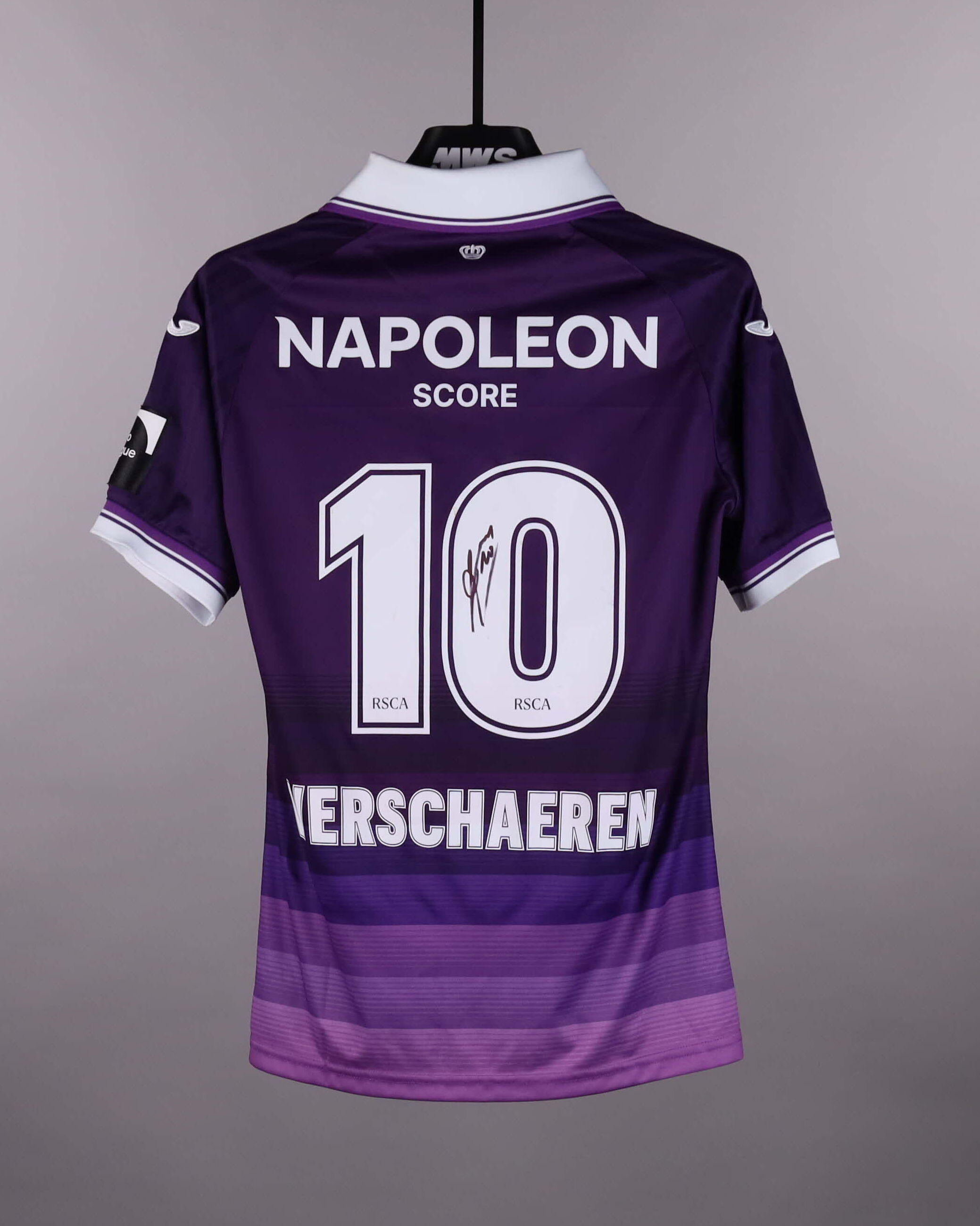 Yari Verschaeren RSC Anderlecht shirt