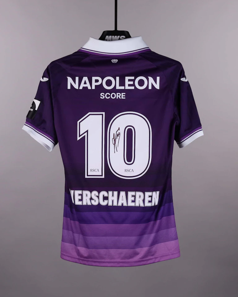 Yari Verschaeren RSC Anderlecht shirt