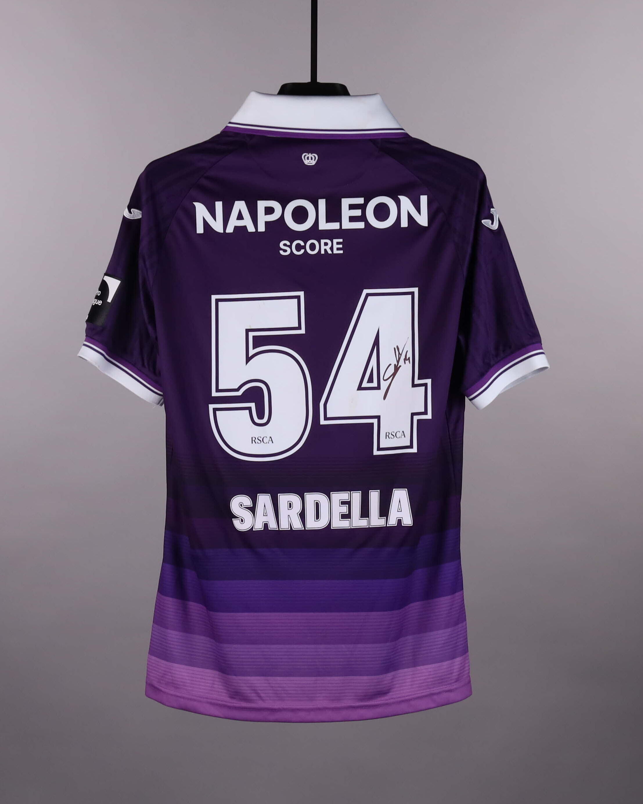 Killian Sardella  RSC Anderlecht shirt