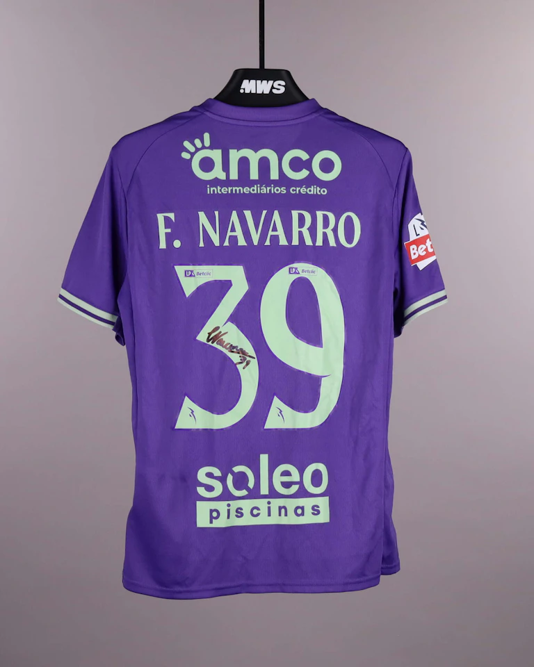 来自SC Braga的Francisco Navarro球衣