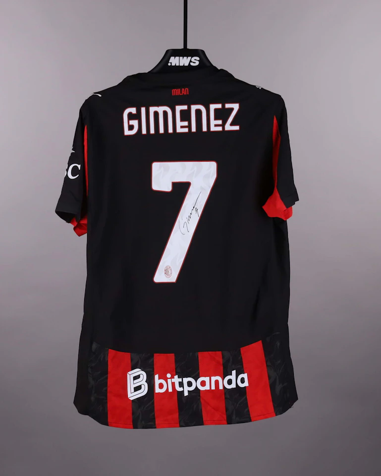 Maillot de Santiago Giménez (AC Milan)
