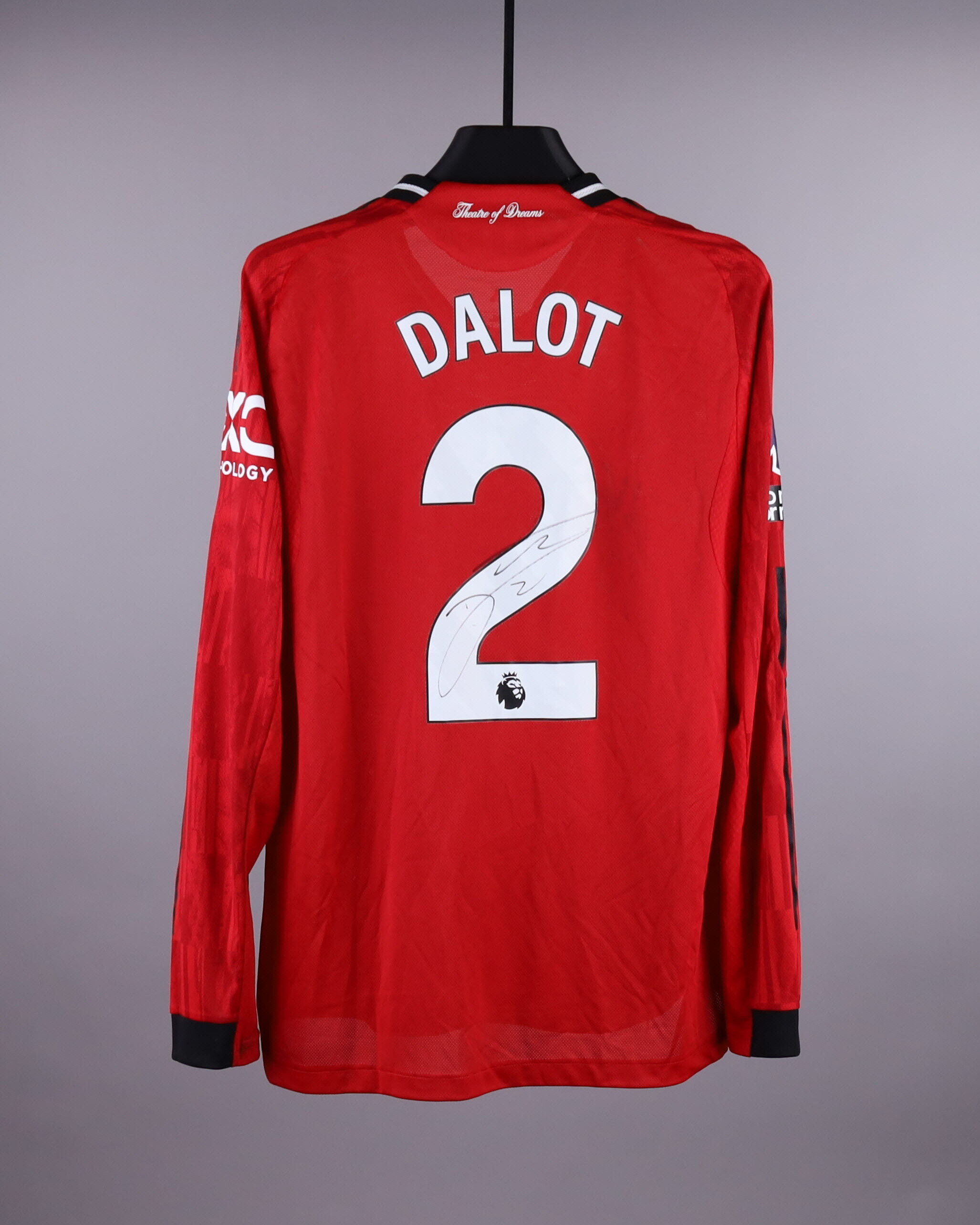 Diogo Dalot | Manchester United - Brentford | MatchWornShirt