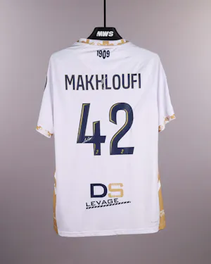 来自USL Dunkerque的Maedine Makhloufi球衣