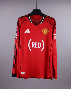 Patrick Dorgu Manchester United jersey