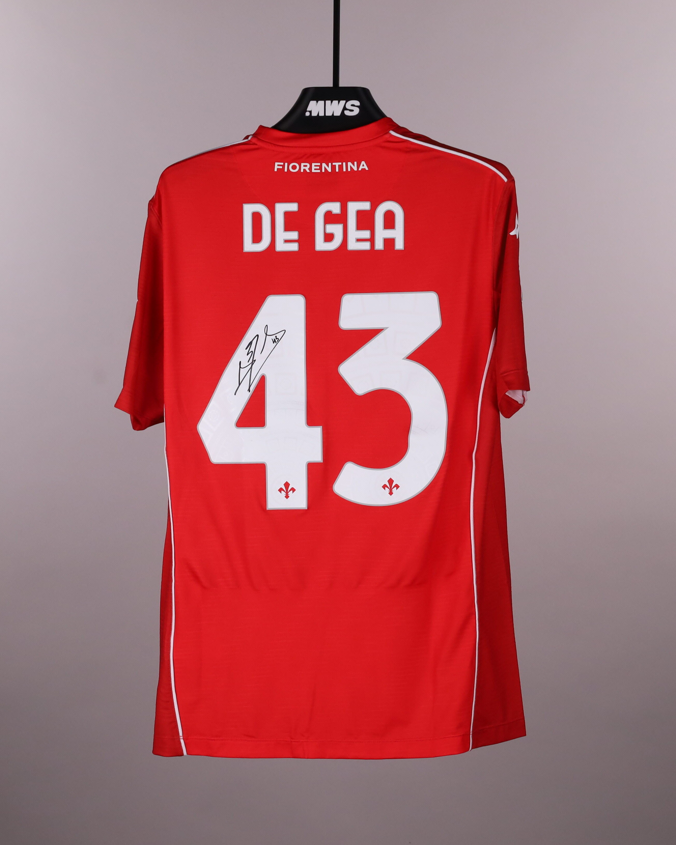 David de Gea | ACF Fiorentina - Sassuolo | MatchWornShirt