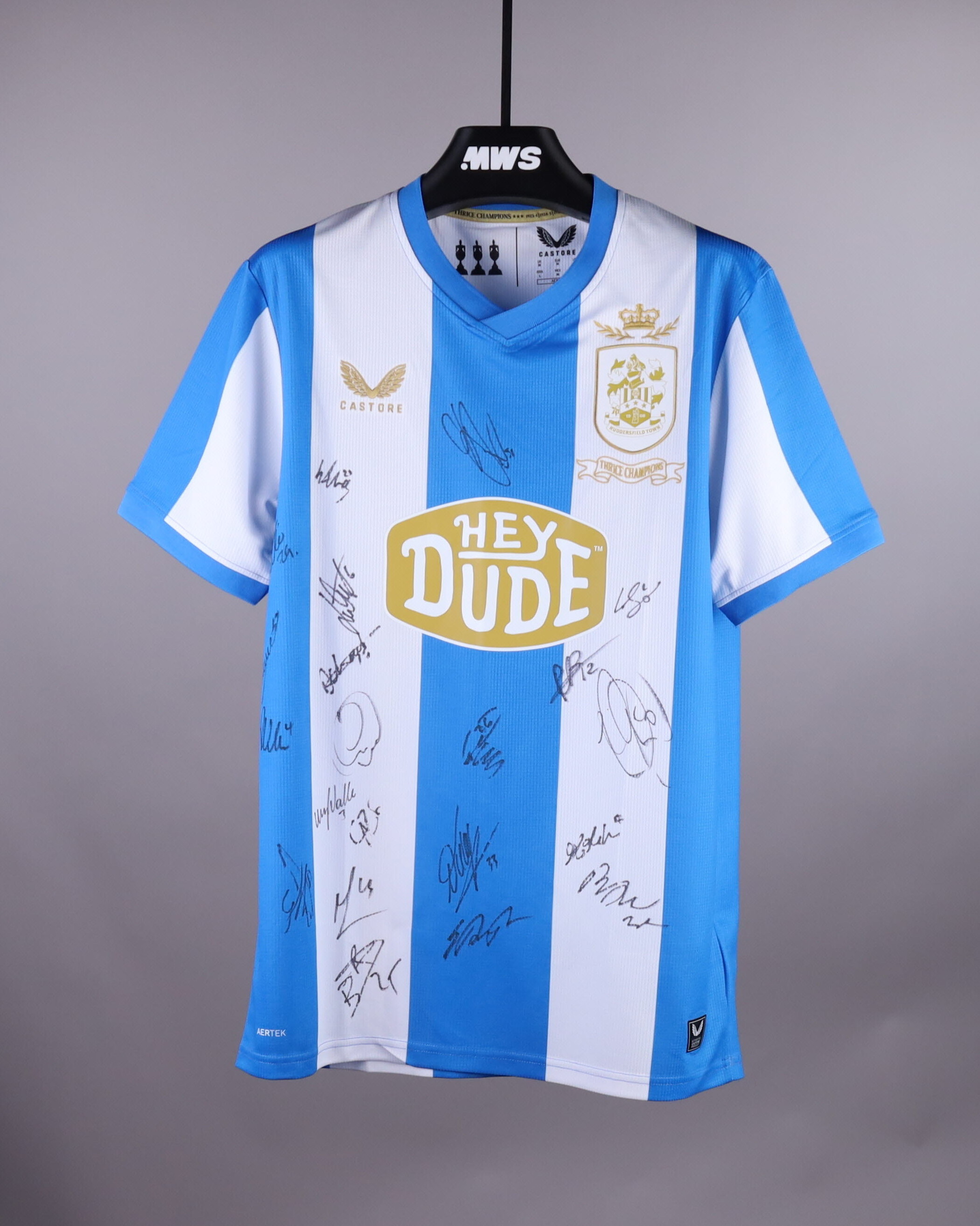 Official Huddersfield Town Soccer Game-Worn Jerseys Auctions