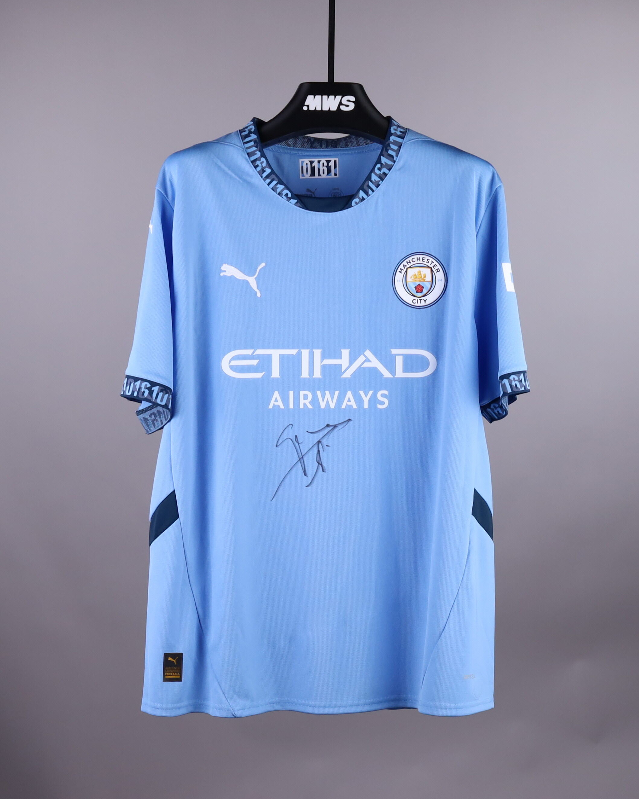 Pep Guardiola 0161 Home Shirt | MatchWornShirt