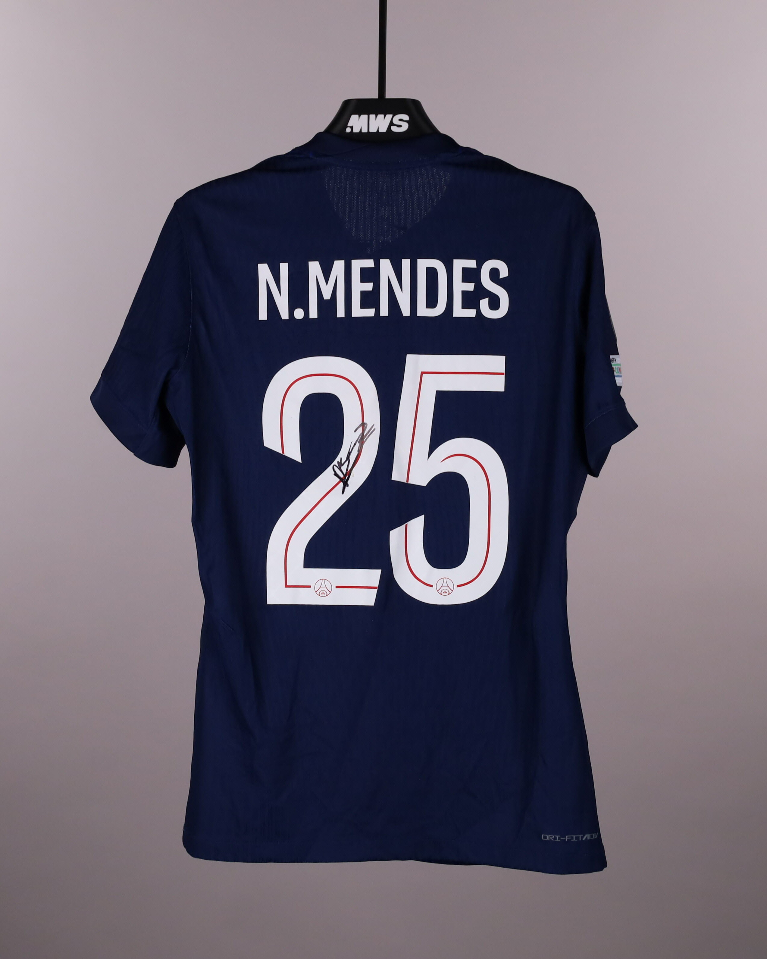 Nuno Mendes Paris Saint-Germain shirt