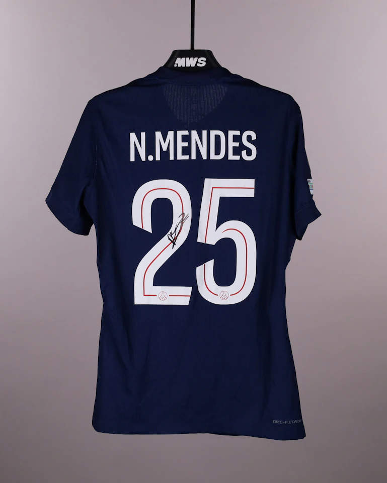 Camisola de Nuno Mendes, Paris Saint-Germain