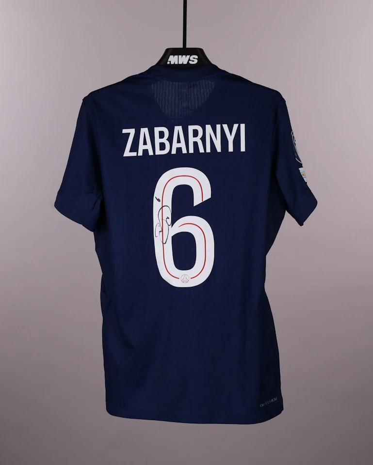 Camisola de Illia Zabarnyi, Paris Saint-Germain
