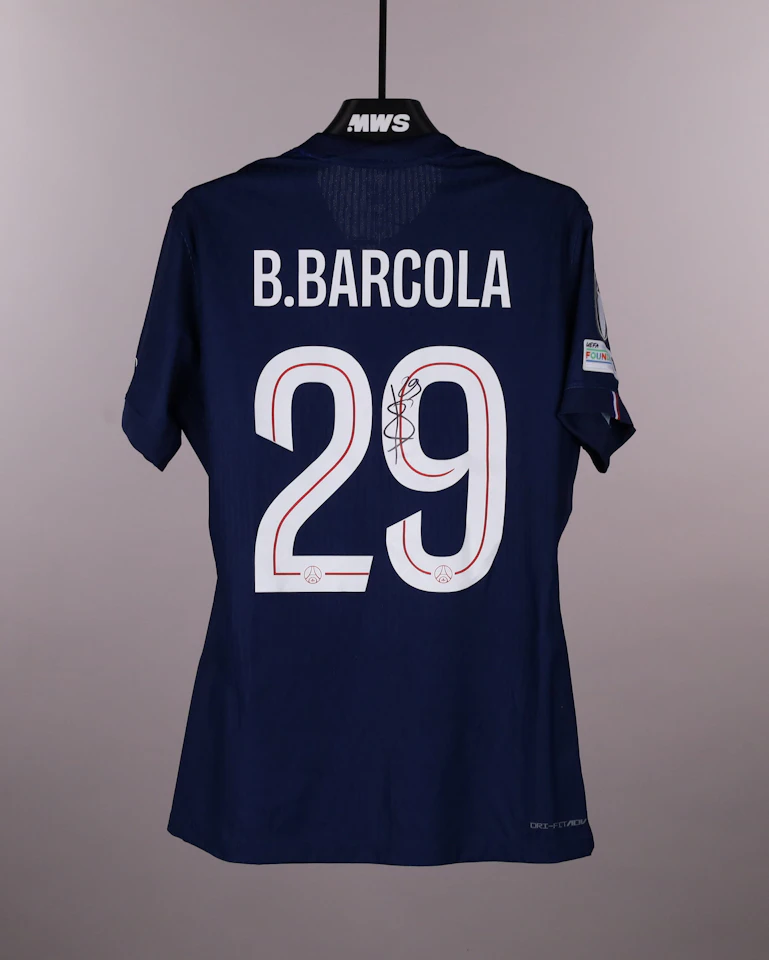 Maillot de Bradley Barcola (Paris Saint-Germain)