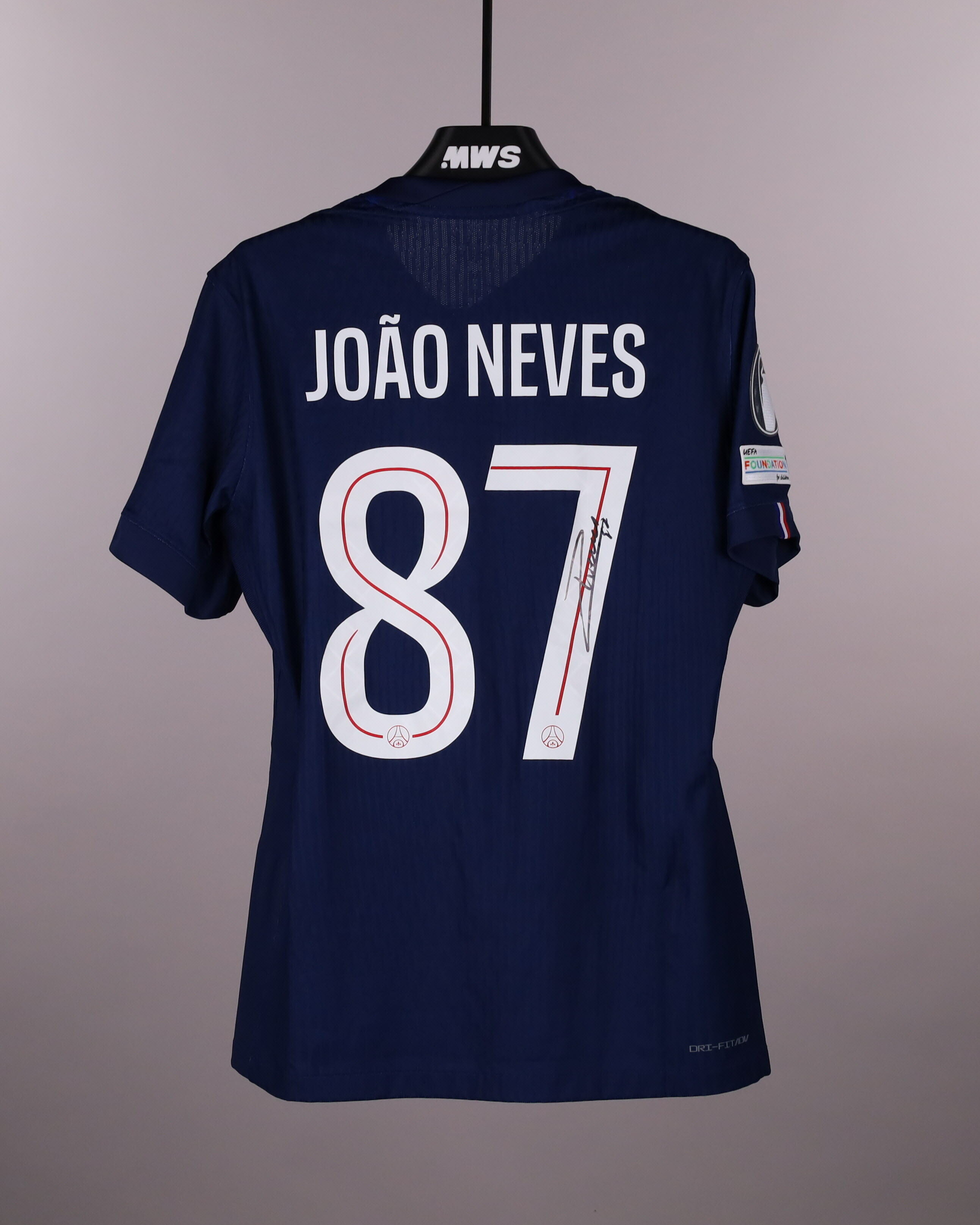 João Neves | Paris Saint Germain - FC Bayern München | MatchWornShirt