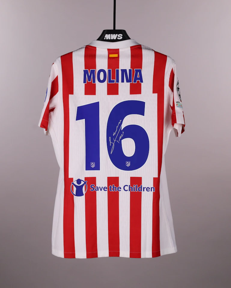 来自Atlético de Madrid的Nahuel Molina 球衣