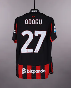 David Odogu AC Milan jersey