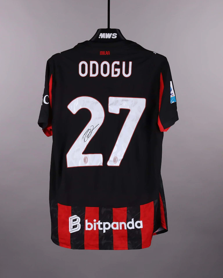 David Odogu AC Milan jersey