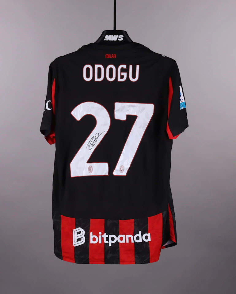 David Odogu AC Milan jersey