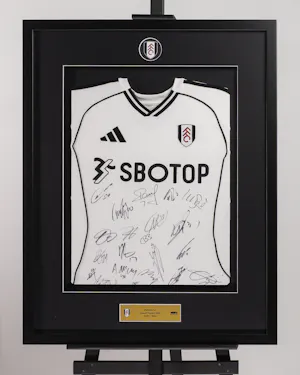Framed Squad Signed Shirt
