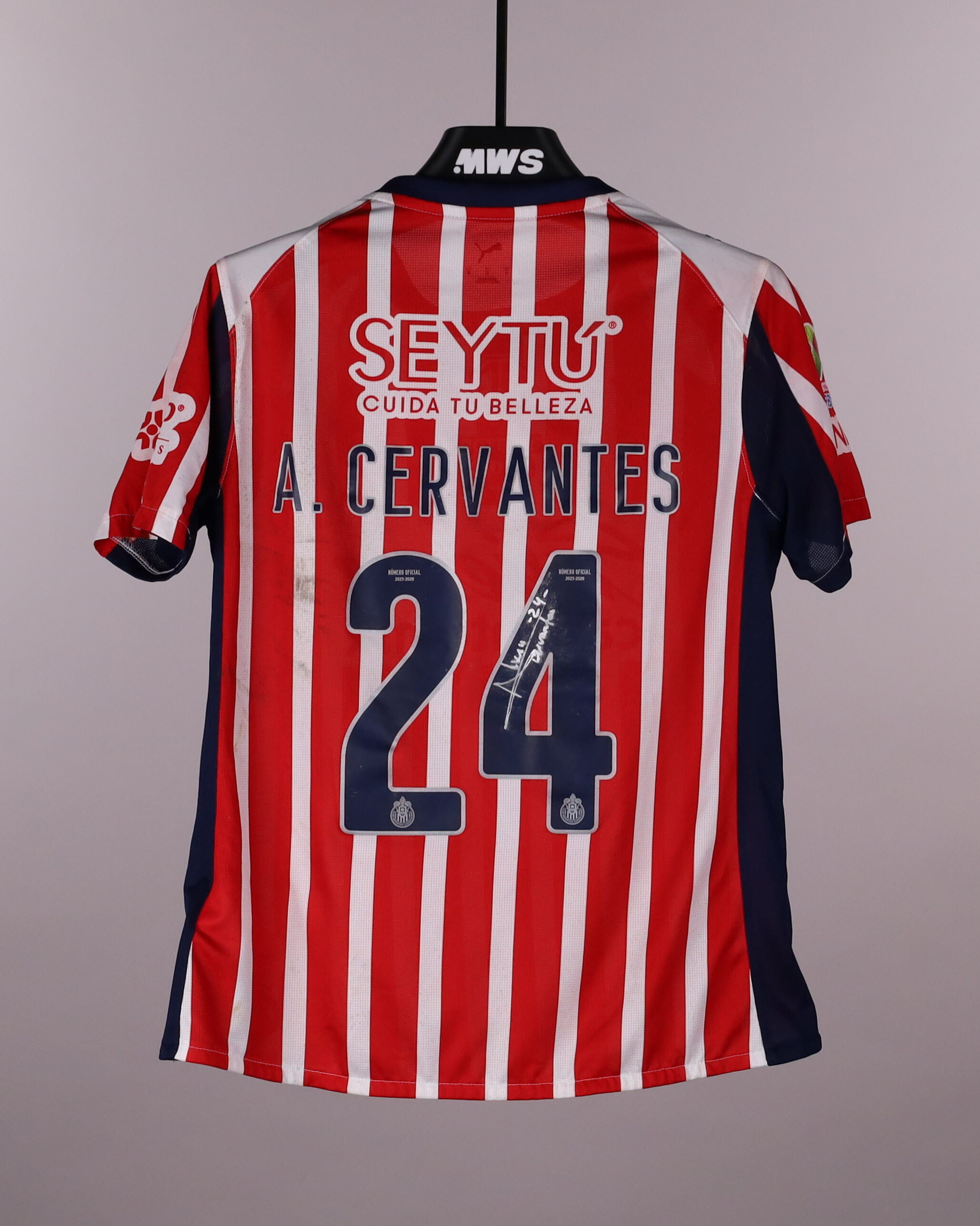 Official Guadalajara Women Soccer Game-Worn Jerseys Auctions