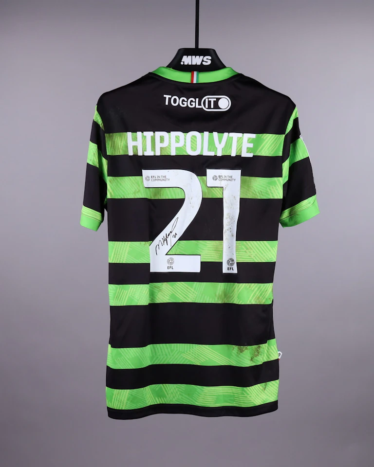 Maglia di Myles Hippolyte (AFC Wimbledon)