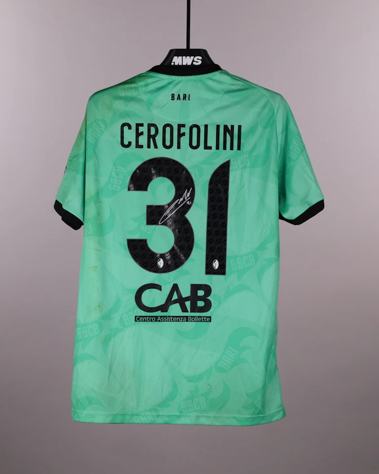 Camisola de Michele Cerofolini, S.S.C. Bari