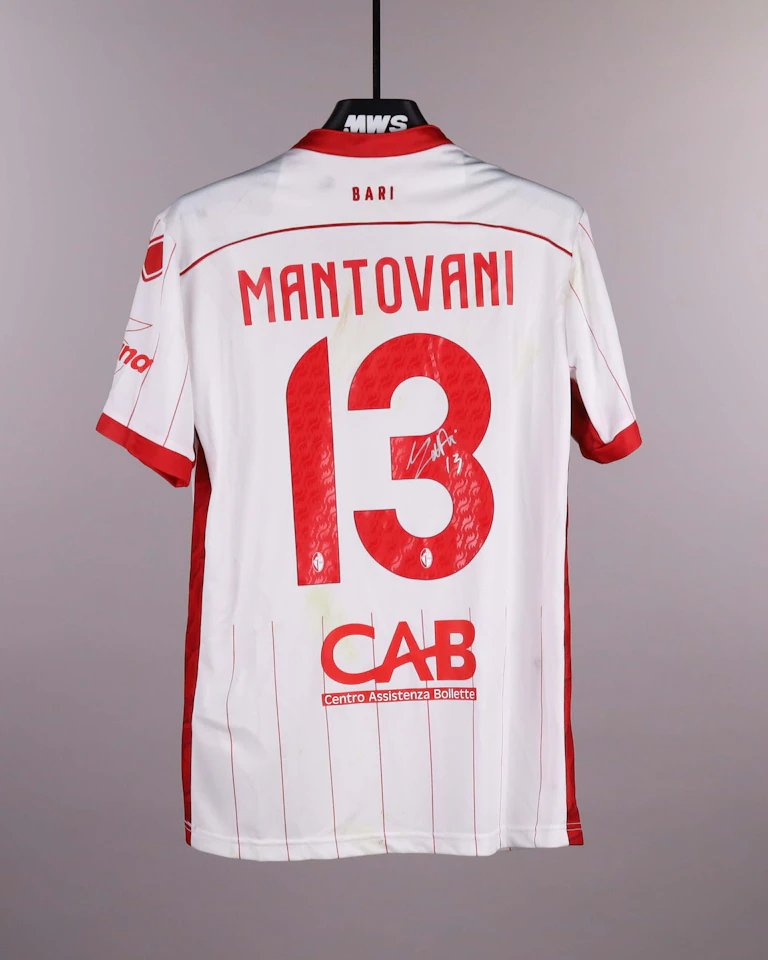 Camisola de Valerio Mantovani, S.S.C. Bari