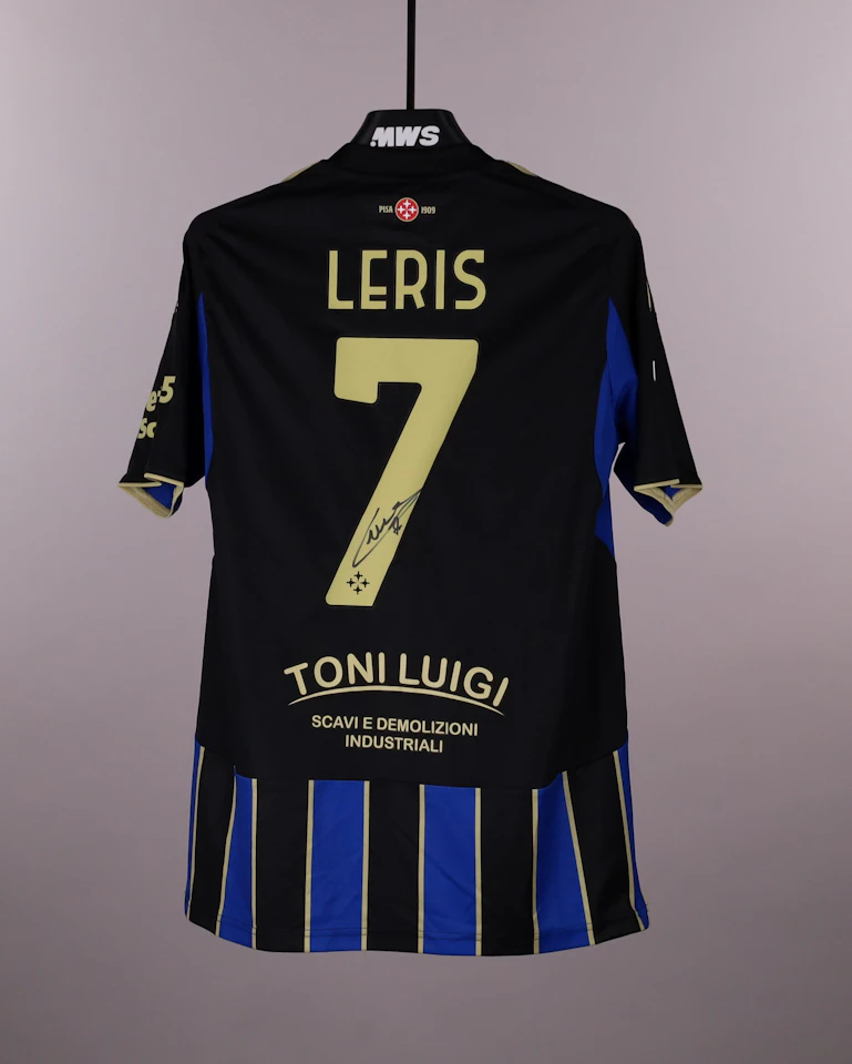 Mehdi Pascal Léris Pisa SC shirt