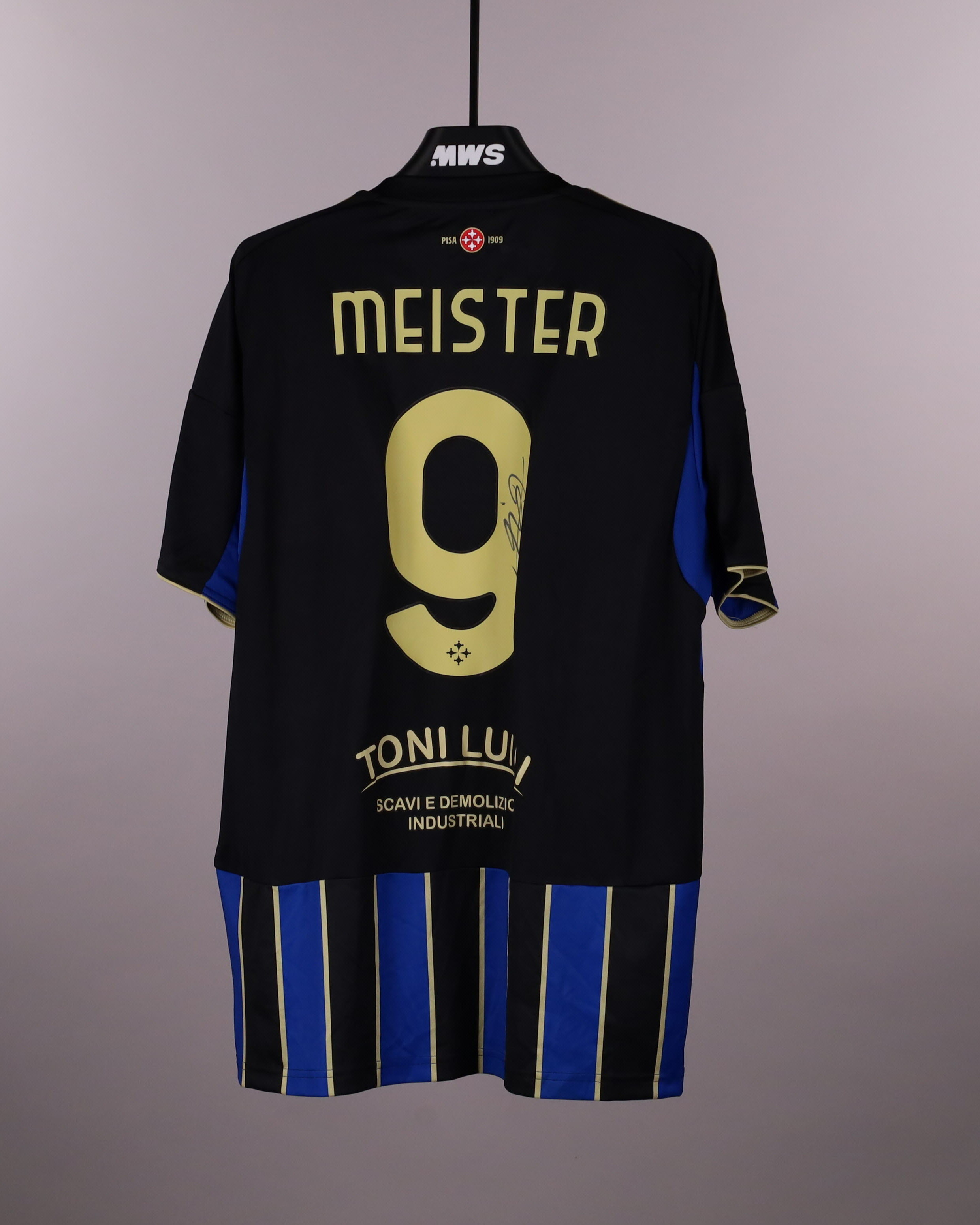 Henrik Wendel Meister Pisa SC jersey